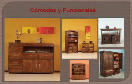 Muebles rústicos en cedro desde$ 987.000